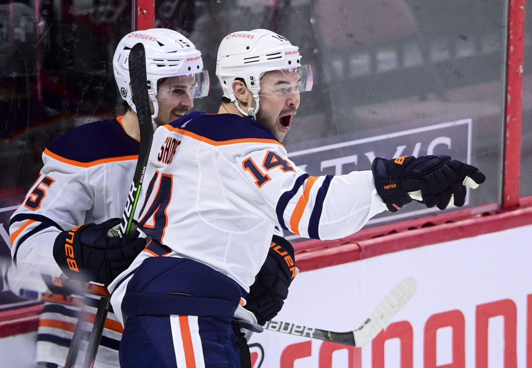 APTOPIX Oilers Senators Hockey